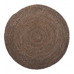 Lugar Americano Redondo Rustic Castanho